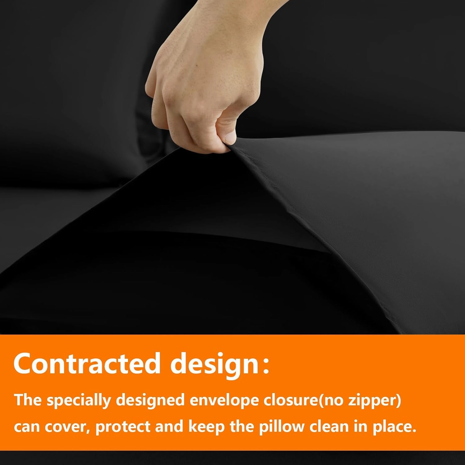 TAIMIT Queen Size Comforter Set - 7 Pieces, Bed in a Bag Bedding Sets with All Season Soft Quilted Warm Fluffy Reversible Comforter,Flat Sheet,Fitted Sheet,2 Pillow Shams,2 Pillowcases,Black