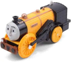 Th-omas and Friends Train Plastic Electric Master Battery Powered Toy Set Kids Boys Girls (Rocket Train Set)