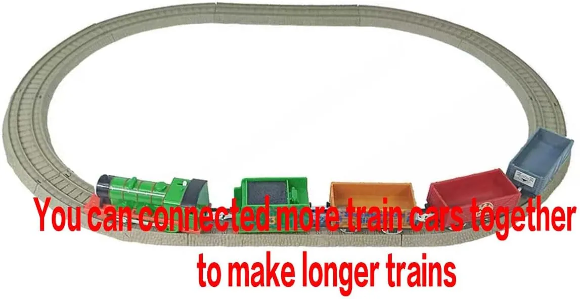 Th-omas and Friends Train Plastic Electric Master Battery Powered Toy Set Kids Boys Girls (Rocket Train Set)