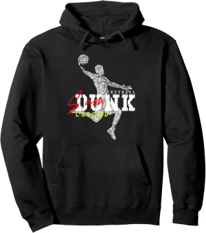 The Legend Basketball Slam Dunk For The Basketball Lovers Pullover Hoodie