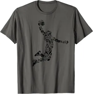 The Legend Basketball Slam Dunk For The Basketball Lovers T-Shirt