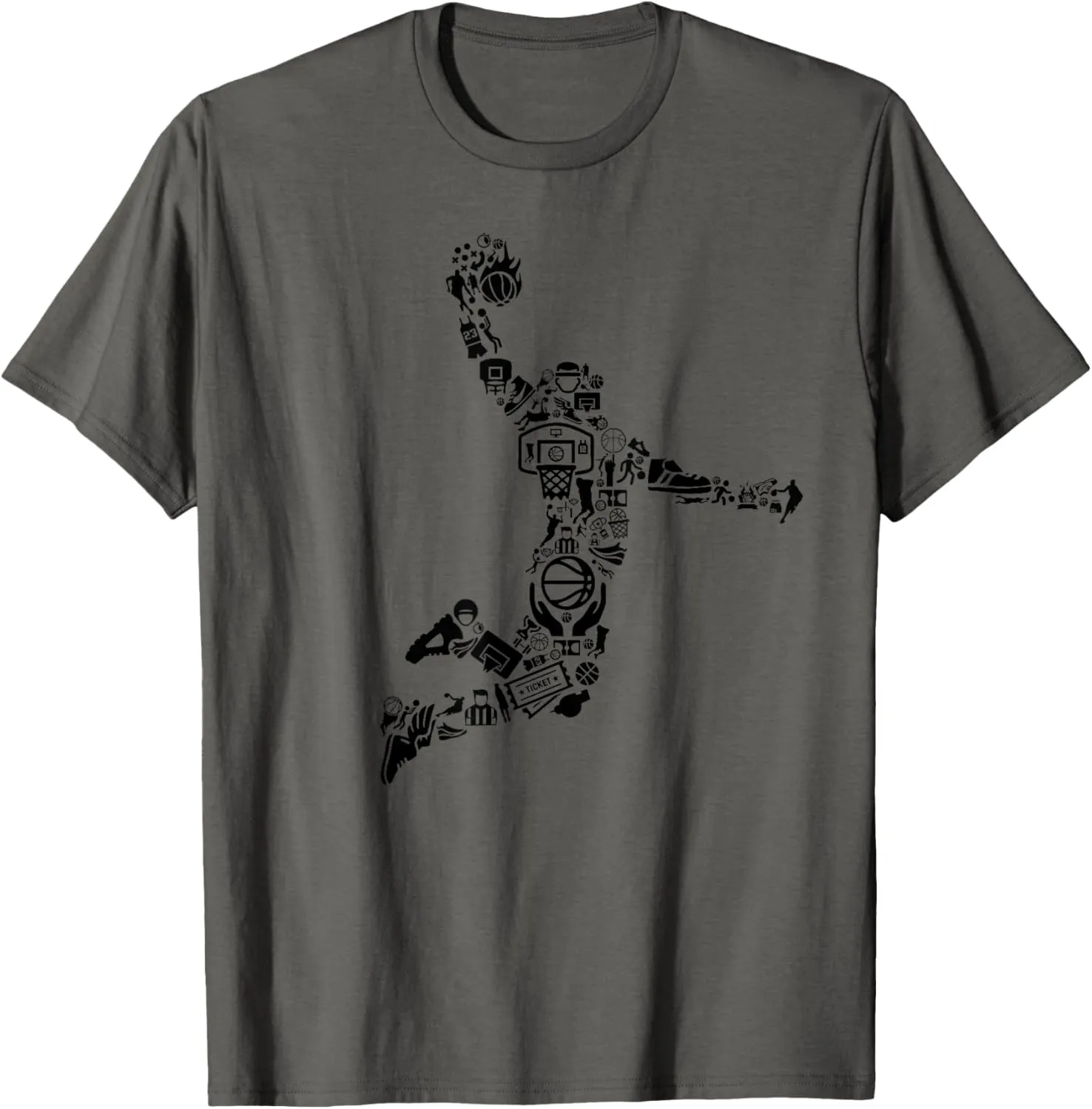 The Legend Basketball Slam Dunk For The Basketball Lovers T-Shirt