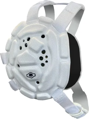 The Medalist Headgear | Matman Wrestling | Adult | BJJ | Grappling (White)