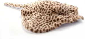 The Petting Zoo Leopard Stingray Stuffed Animal Plushie, Gifts for Kids, Wild Onez Sealife Animals, Stingray Plush Toy, 15 inches