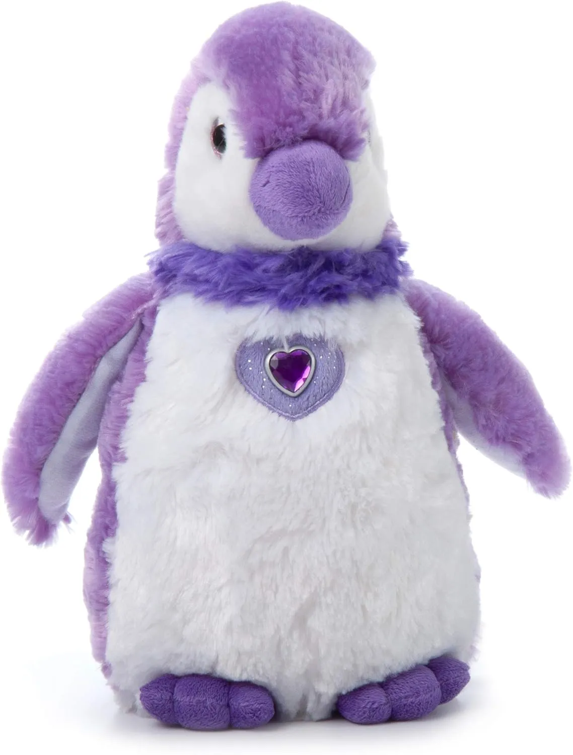The Petting Zoo, Posh Penguin Stuffed Animal, Gifts for Girls, Purple Penguin Plush Toy 12 inches