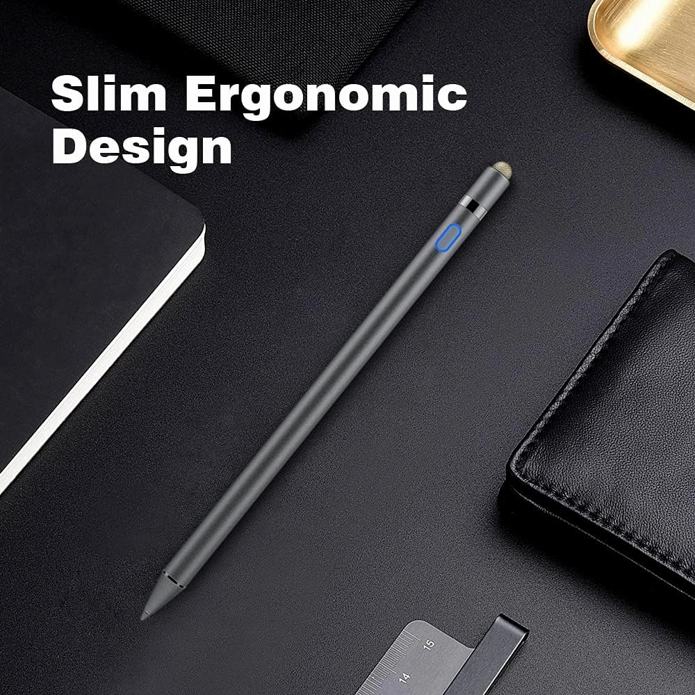 TiMOVO Stylus Pen for iPad, Apple Pencil for 2018-2023 iPad 10/9/8/7/6th Generation,iPad Pro,iPad Air 5/4/3,iPad Mini 6/5 Precise Writing Drawing Palm Rejection Apple Pencil 1st Gen for iPad,SpaceGray