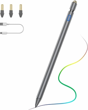 TiMOVO Stylus Pen for iPad, Apple Pencil for 2018-2023 iPad 10/9/8/7/6th Generation,iPad Pro,iPad Air 5/4/3,iPad Mini 6/5 Precise Writing Drawing Palm Rejection Apple Pencil 1st Gen for iPad,SpaceGray