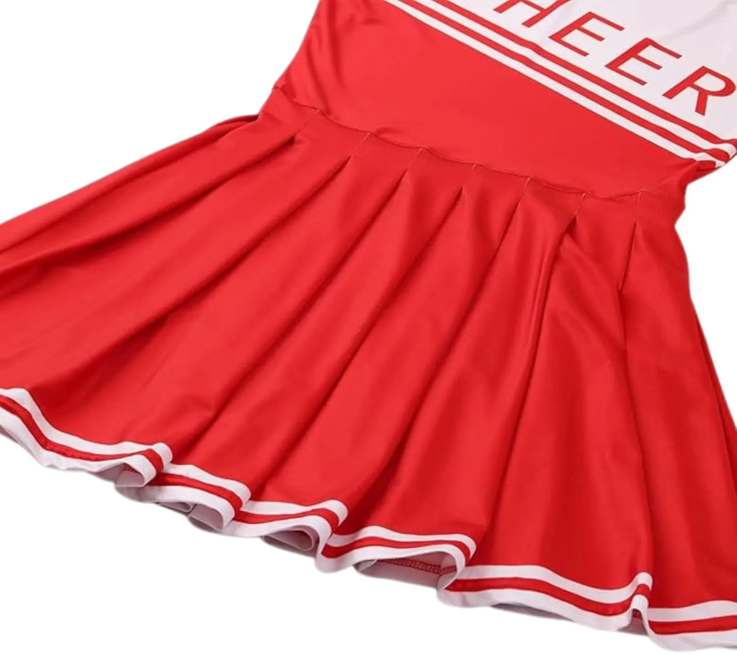 TOONRAIN Cheerleader Costume for Girls Halloween 3Pcs Set School Cheerleading Uniform 4-14Y