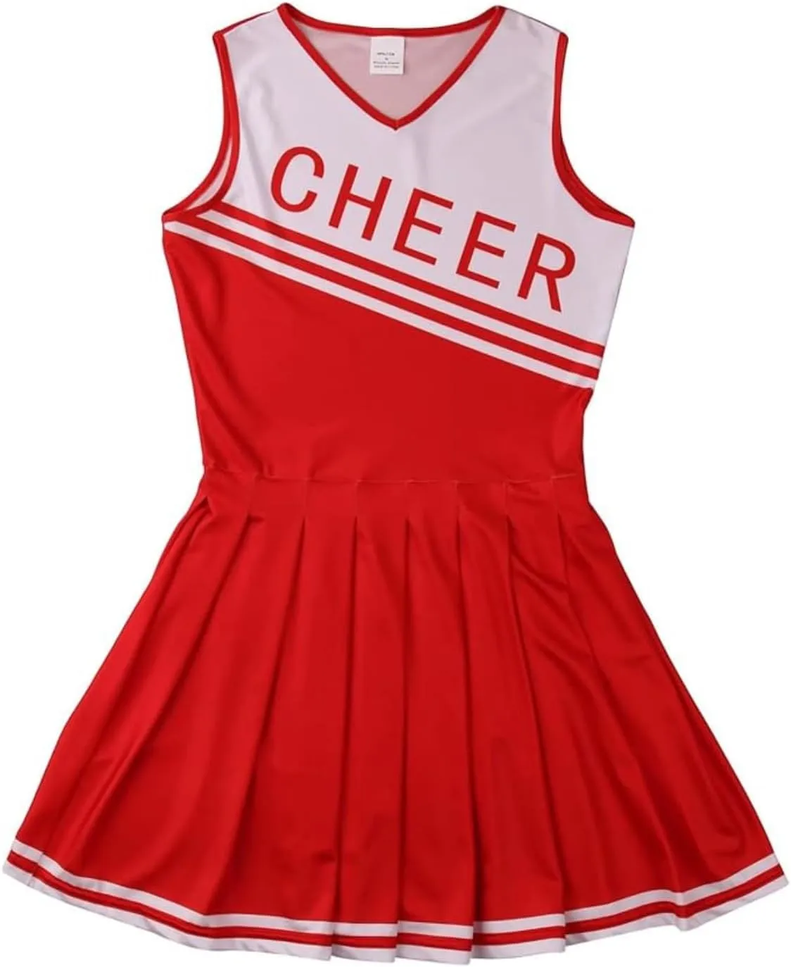 TOONRAIN Cheerleader Costume for Girls Halloween 3Pcs Set School Cheerleading Uniform 4-14Y