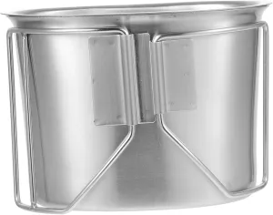 TOYANDONA Mini Pot Outdoor Cookware Camping Food Container Camping Water Holder Durable