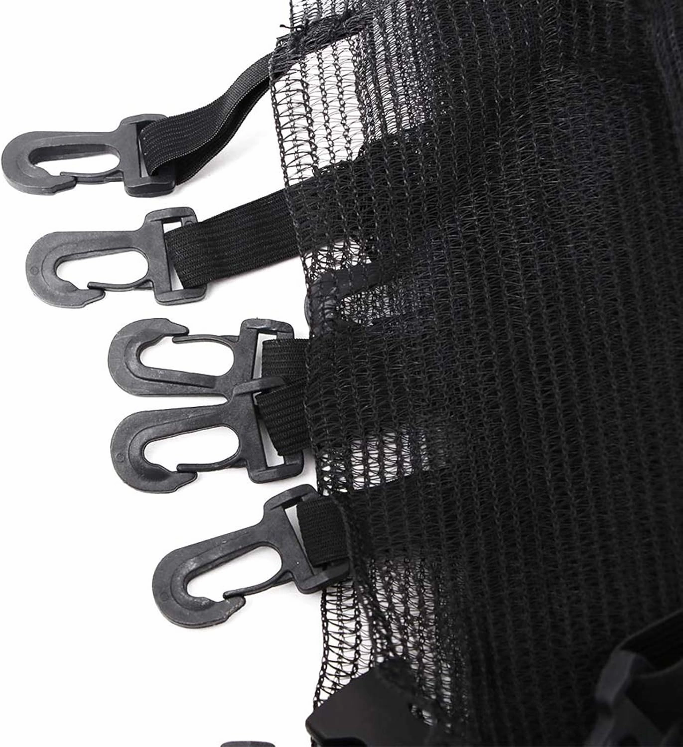 Trampoline Replacement Cover, Trampoline Enclosure Net 5ft, 6ft, 8ft, 10ft, 12ft, 13ft, 14ft, 15ft, 16ft Breathable Weather Resistant Trampoline Replacement Safety Mesh Netting
