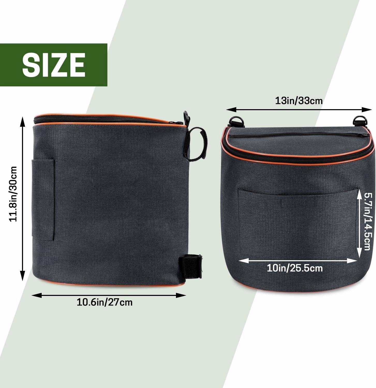 Trash Can for Boating, Portable Boat Trash Can, Reusable Storage Bag for Sailing, Fishing, Camping