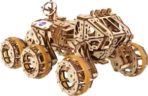 UGEARS 3D Puzzle - Manned Mars Rover NASA Car - Mechanical 562 Pcs Wooden Puzzle For Adults