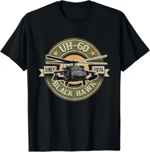 UH-60 Blackhawk - Assault Helicopter Pilot Aviation T-Shirt