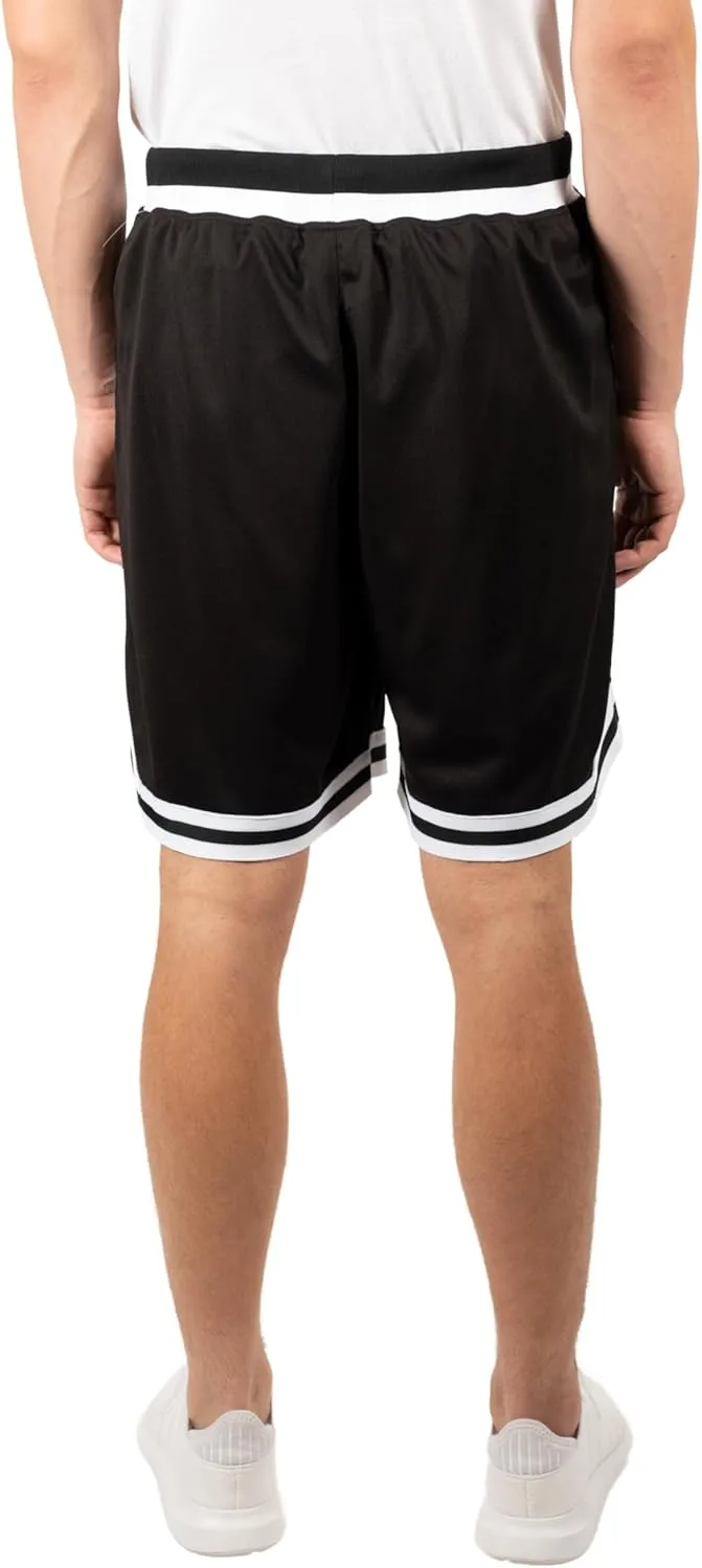 Ultra Game Men's NBA Official Soft Air Mesh Ultimate Basketball Shorts-Classic Fit