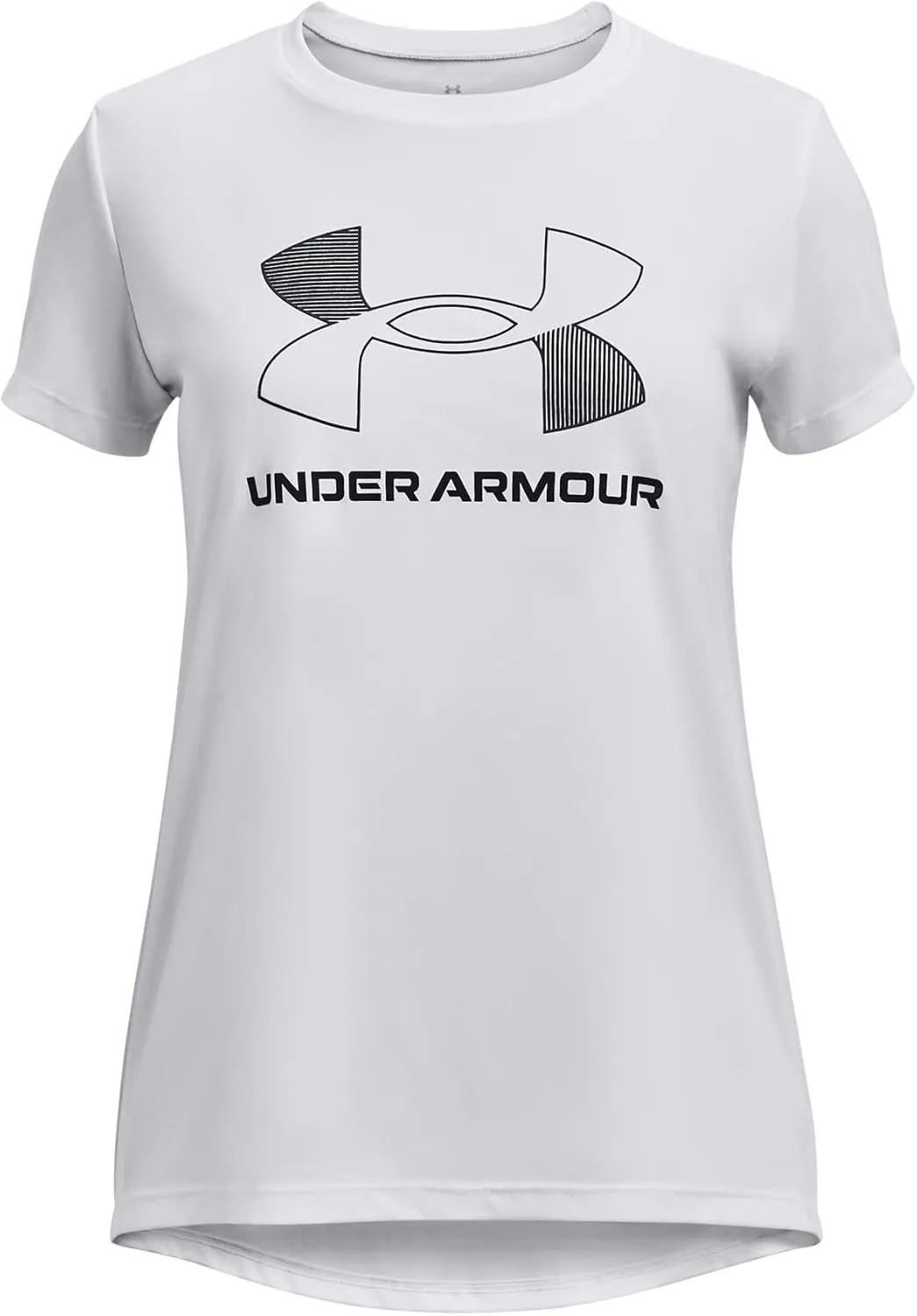 Under Armour Girls' Tech Big Logo Short Sleeve T Shirt