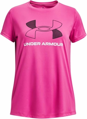Under Armour Girls' Tech Big Logo Short Sleeve T Shirt