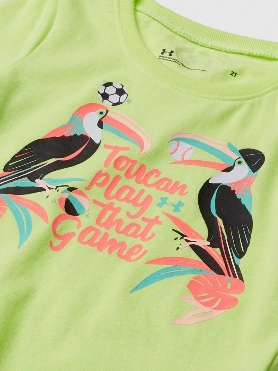 Under Armour Girls' Ua Toucan Play That Game Ss
