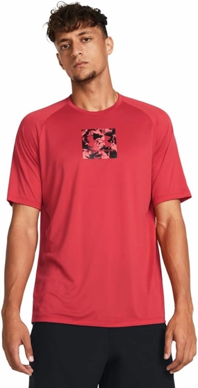 Under Armour Men's Tech Print Fill Short Sleeve