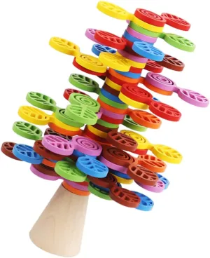 Vaguelly 1 Set Stacking Educational Rotating Building Blocks for Cognitive Development Plaything Present for Birthdays and Special Occasions