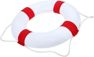 VESNIBA 20 Inch Ring Buoy for Pool Swimming Swim Foam Ring Pool Buoy Pool Throw Rings Wall Decoration Dive Float