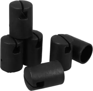 VICASKY 6pcs Trampoline Leg Caps Tube for Enhanced Stability Safety Easy Installation for Various Trampoline Shock-Absorbing Protective Foot Pads