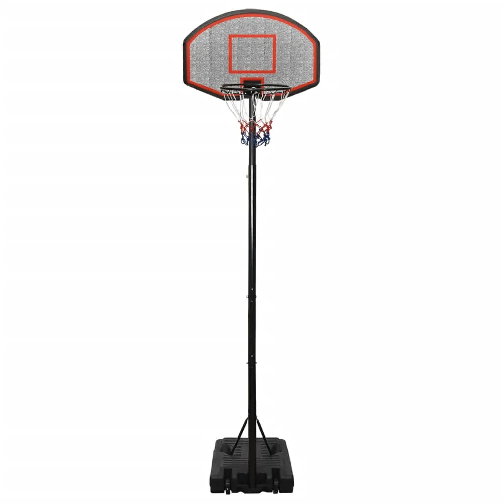 vidaXL Basketball Stand Black 282-352 cm Polyethene