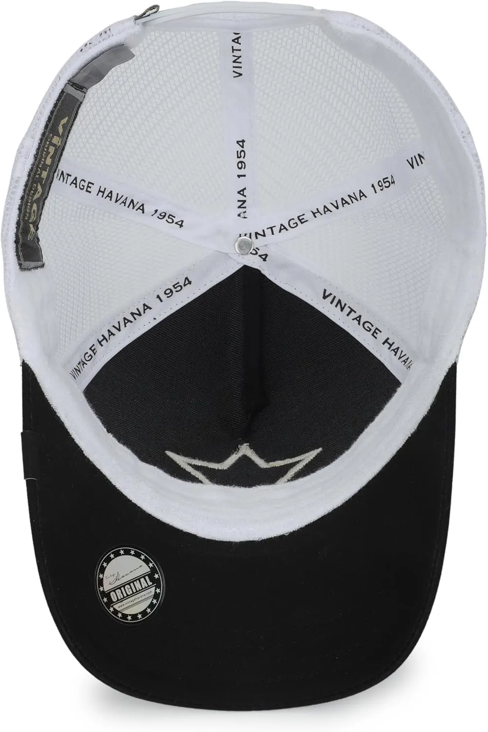 Vintage Havana Black Trucker Hats Women | Mesh Adjustable Snapback Hat | Men & Women Trendy Fashion Baseball Cap