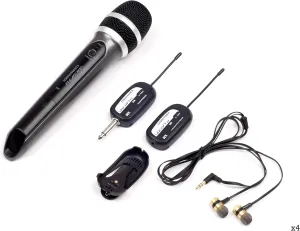 VocoPro All-in-ONE Wireless MICRIPHONE (SingAndHear-Quad)