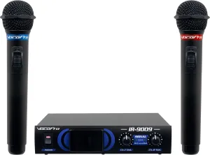 VocoPro Microphone System, Black, 2X2X2 (IR-9009-1)
