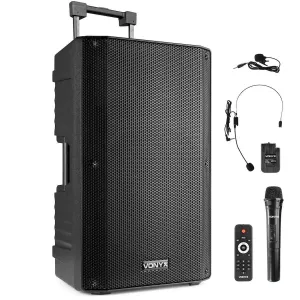 Vonyx VSA700-BP 15″ Portable PA System