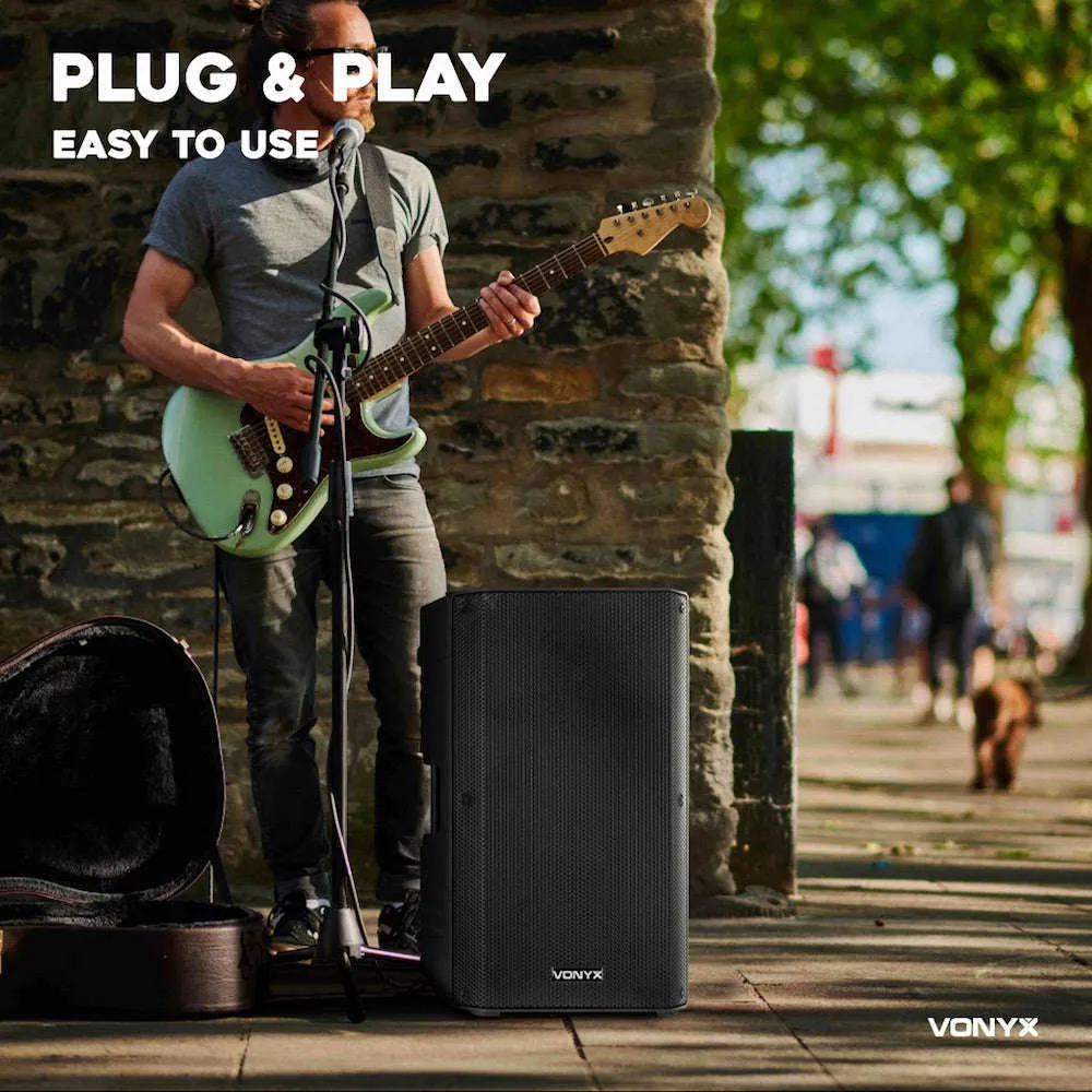 Vonyx VSA700-BP 15″ Portable PA System