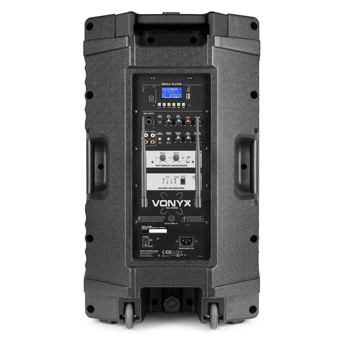 Vonyx VSA700-PA 15″ Portable PA System