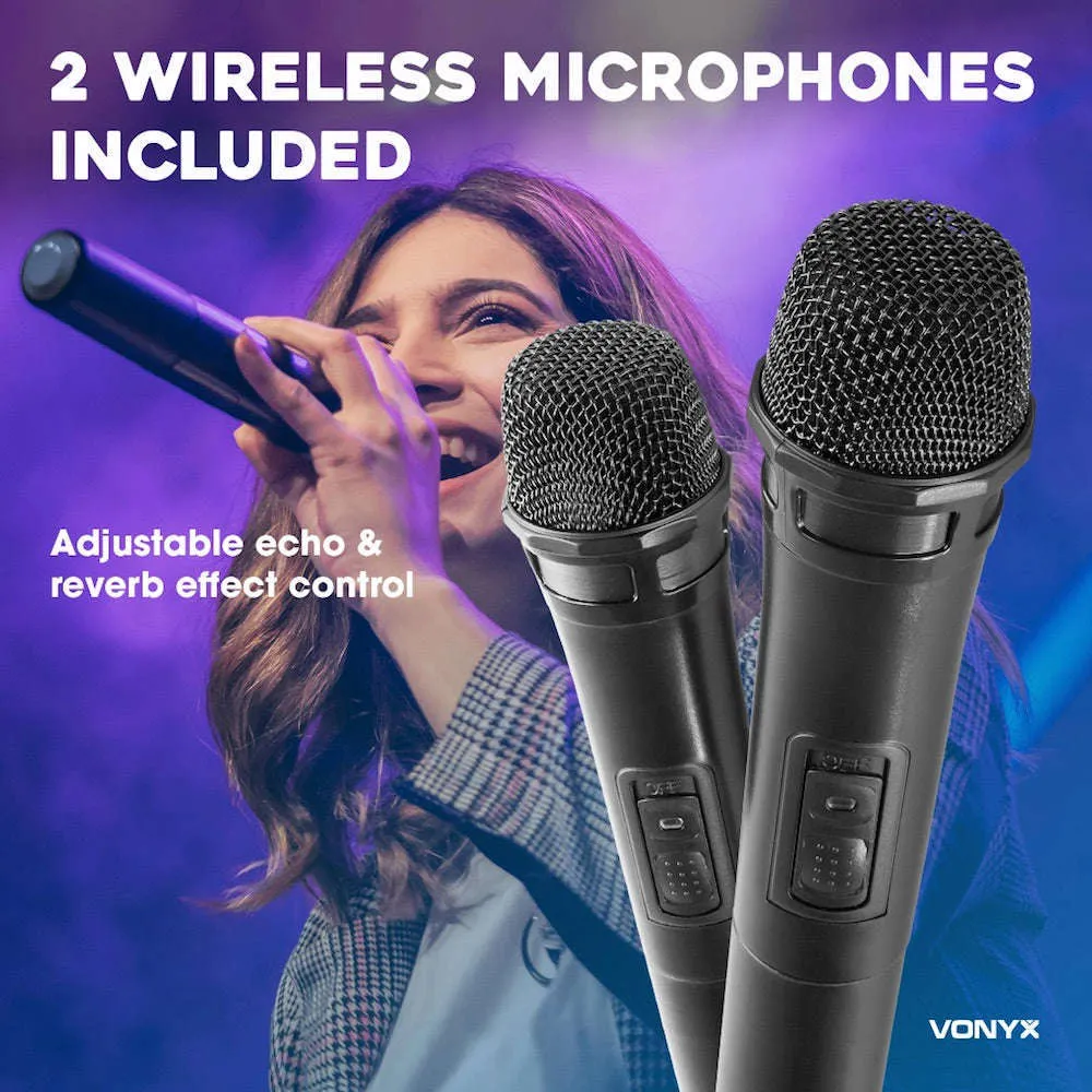 Vonyx VSA700-PA 15″ Portable PA System