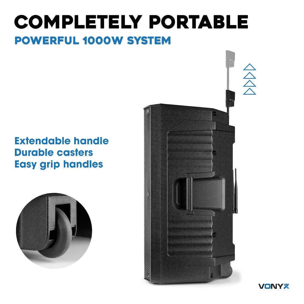 Vonyx VSA700-PA 15″ Portable PA System