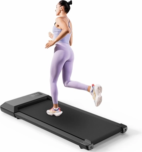 Walking Pad, Under Desk Treadmill, Mini Portable Treadmill with App and Remote Control, 2.2 HP Quiet Walking Jogging Machine for Office Home Use, 250 Lbs Capacity