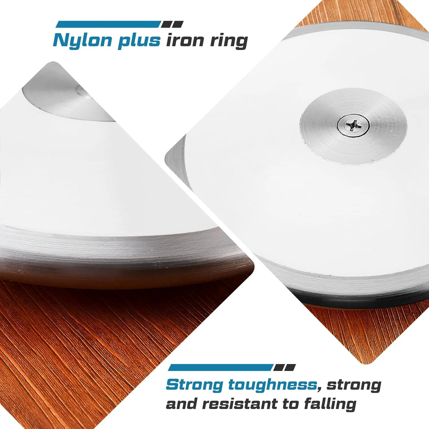 Wettarn 1 kg Sports Training Discus Man Women Discus Track and Field Discuses Track and Field Equipment