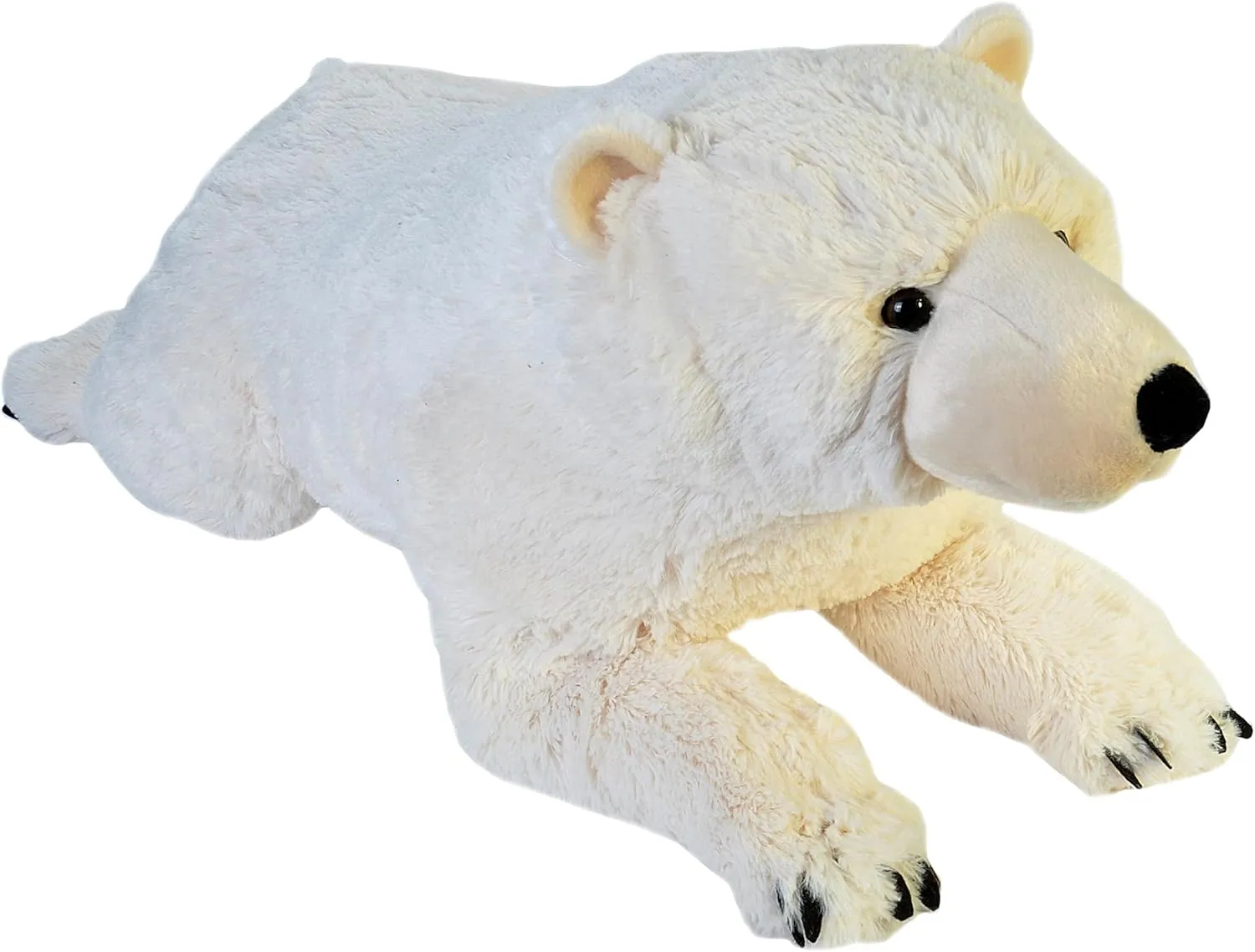 Wild Republic Jumbo Polar Bear Plush, Giant Stuffed Animal, Plush Toy, Gifts for Kids, 30 Inches