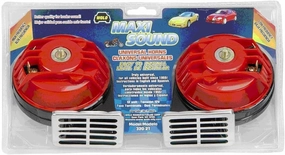 Wolo (320-2T) Maxi Sound Universal Horn, Black