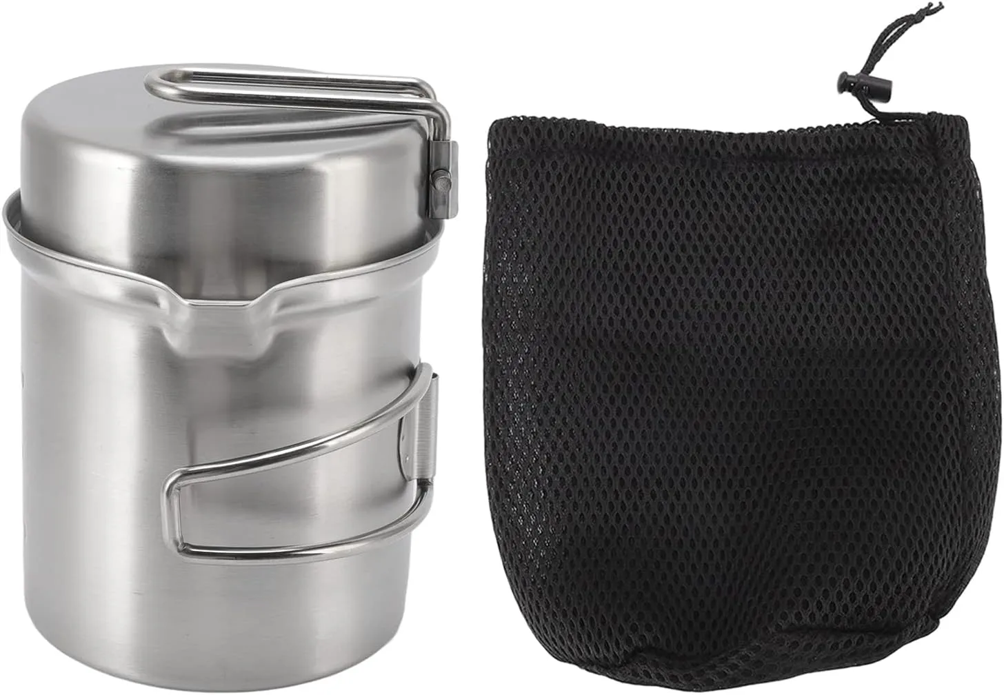 Wood Stove Cooking Pot Set Wood Stove Cooking Pot Set Stainless Steel Planting Pot Wooden Portable Potted Plant for Outdoor