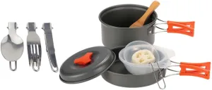 Yardwe Camping Accessories Portable Cooking Set Picnic Cookware Kit Portable Camping Pot for Outdoor