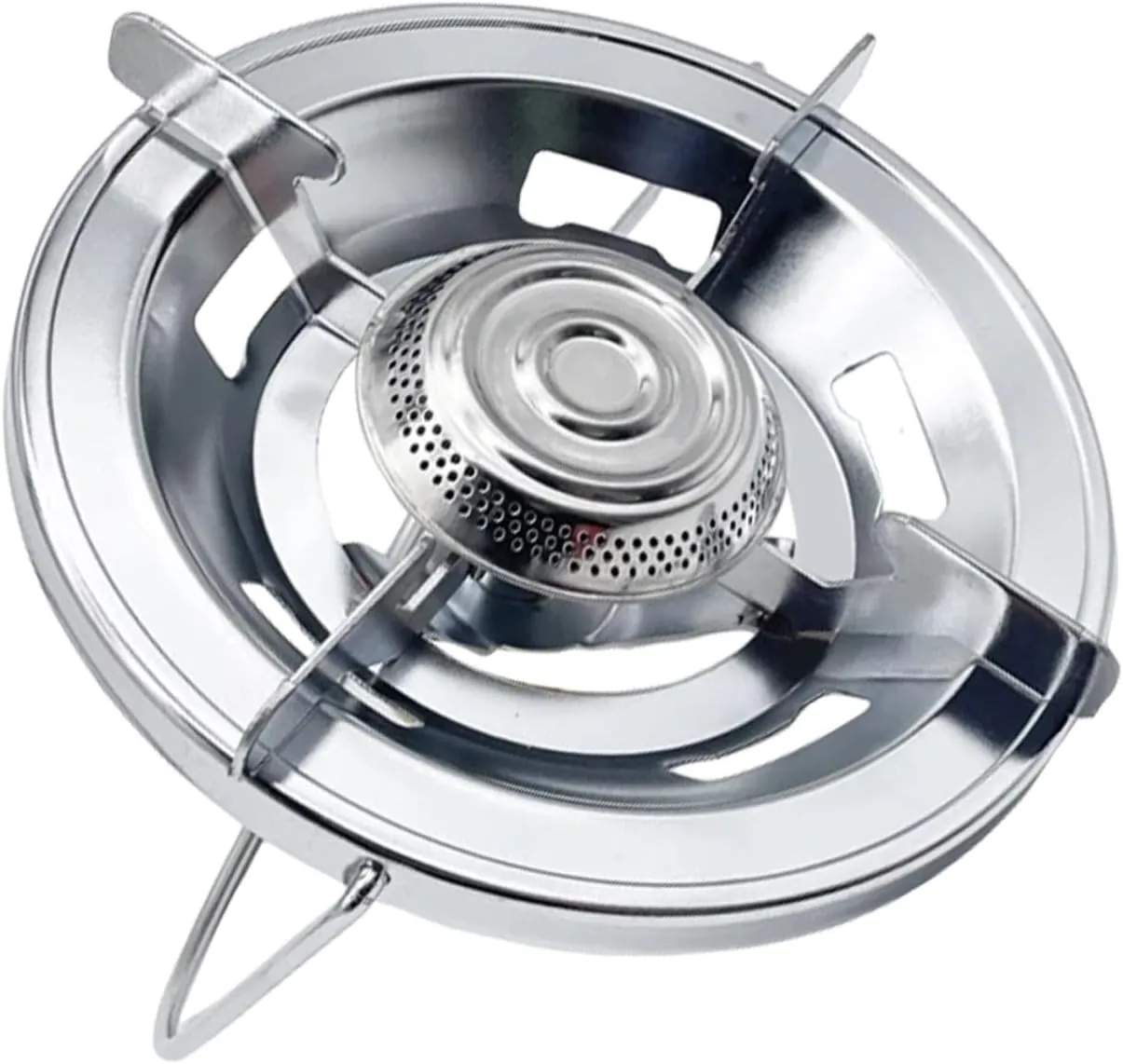 YARNOW Outdoor Windproof Gas Stove Portable Camping Burner for Hiking Backpacking and Picnics Compact and Lightweight Design for Easy Carrying Made of