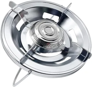 YARNOW Outdoor Windproof Gas Stove Portable Camping Burner for Hiking Backpacking and Picnics Compact and Lightweight Design for Easy Carrying Made of