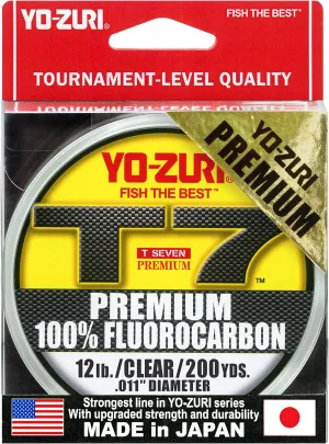 Yo-Zuri T-7 Premium Fluorocarbon 200 Yard Spool 12LB