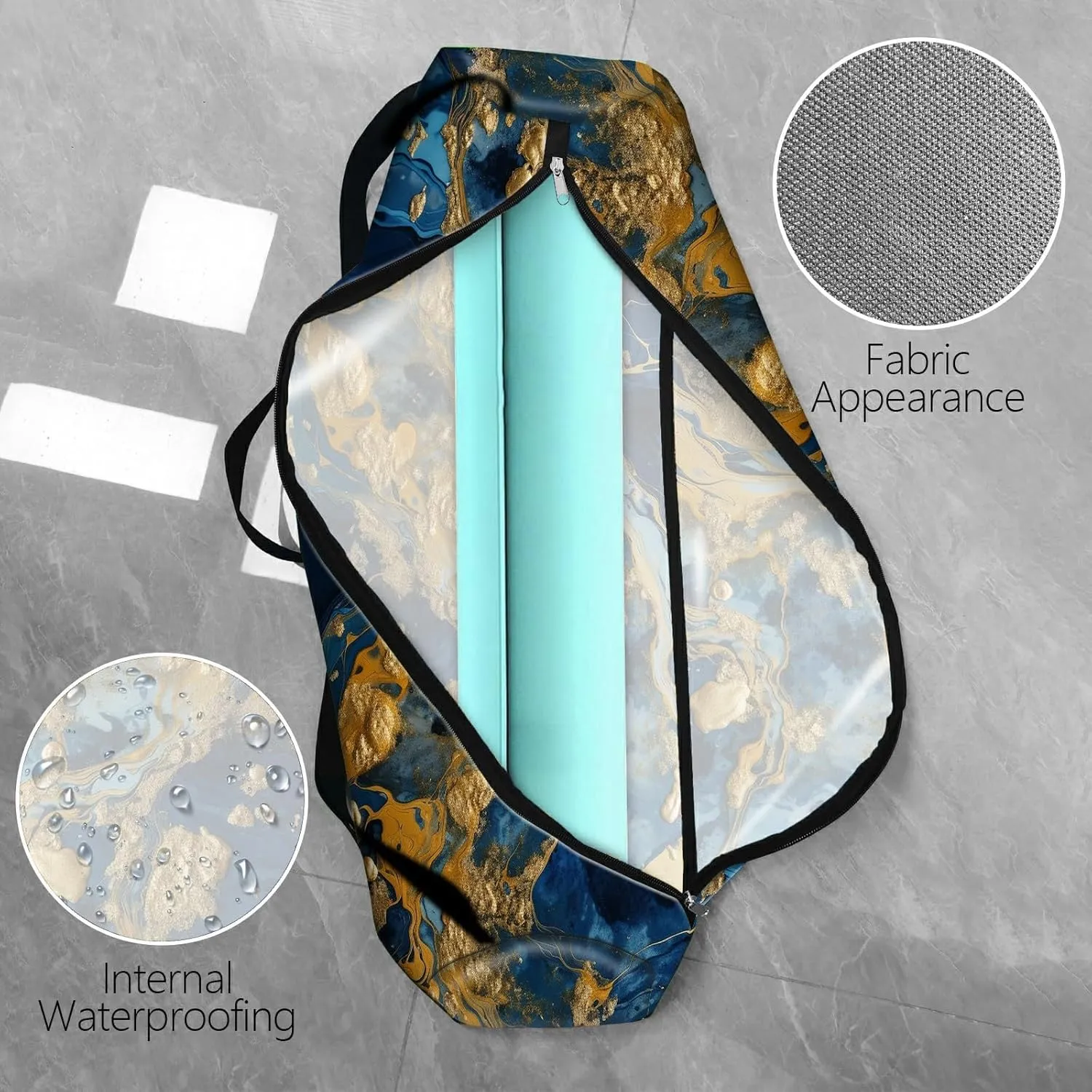 Yoga Mat Bag for Women Men