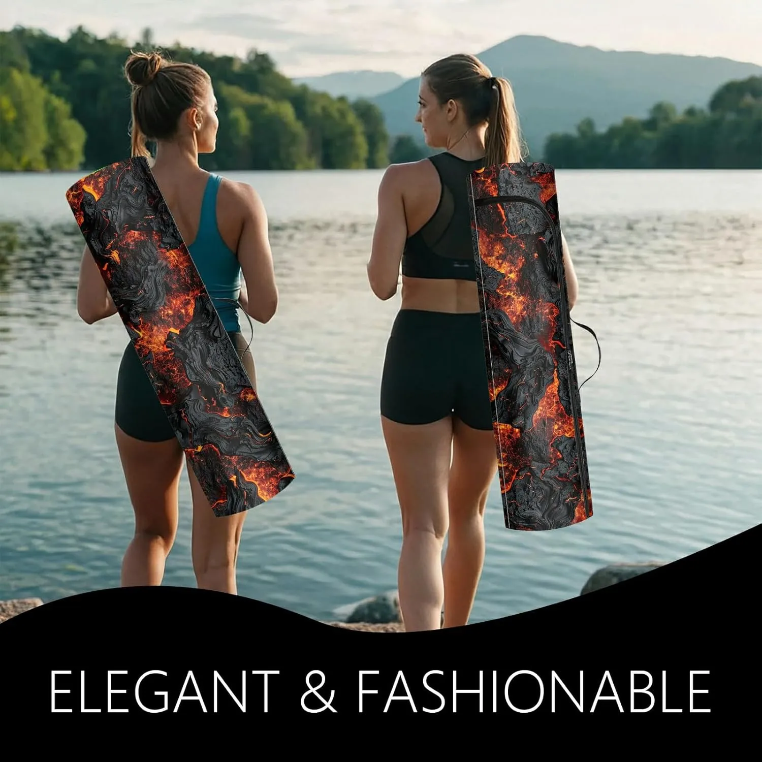 Yoga Mat Bag for Women Men