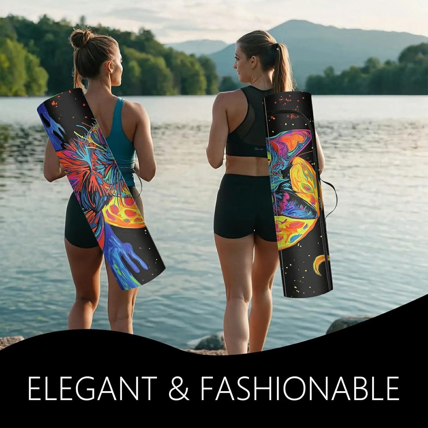 Yoga Mat Bag for Women Men