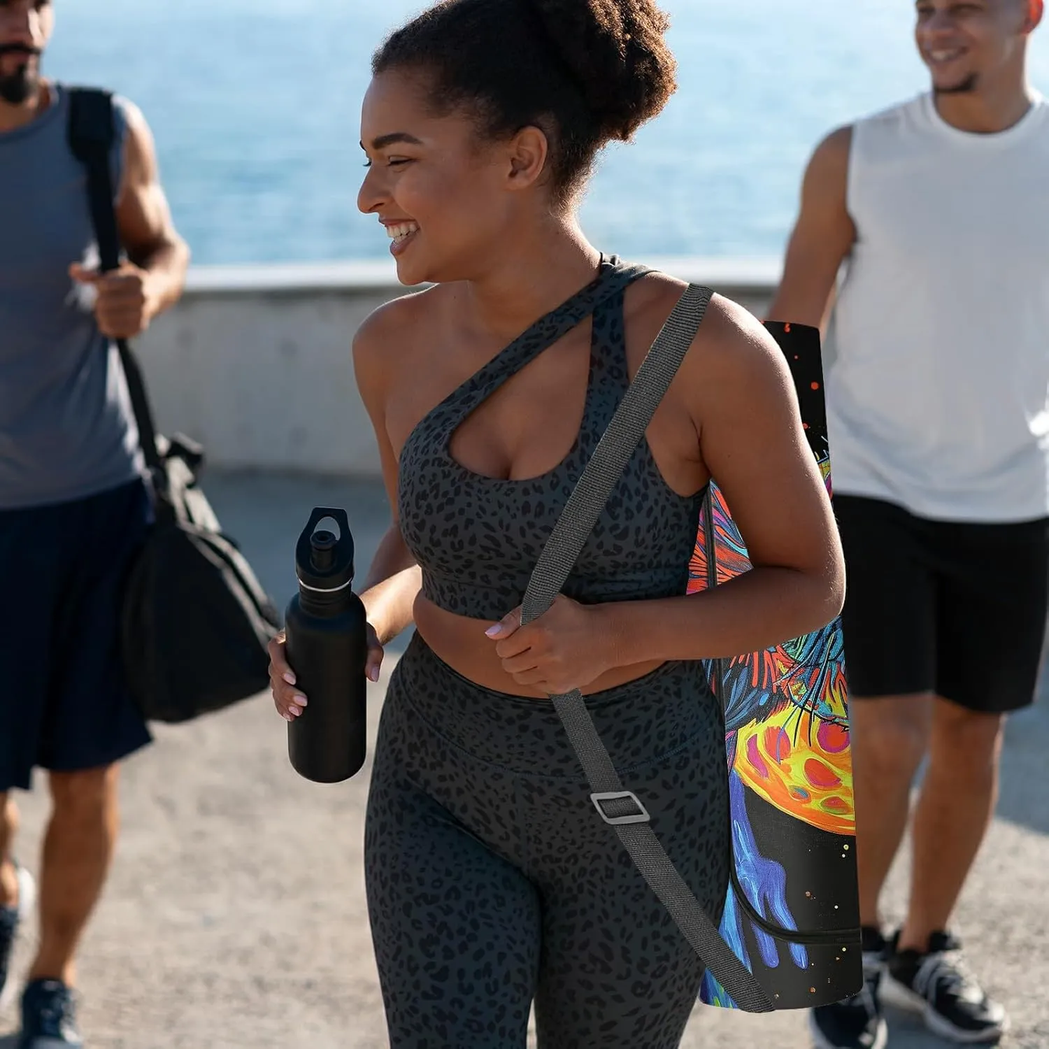 Yoga Mat Bag for Women Men