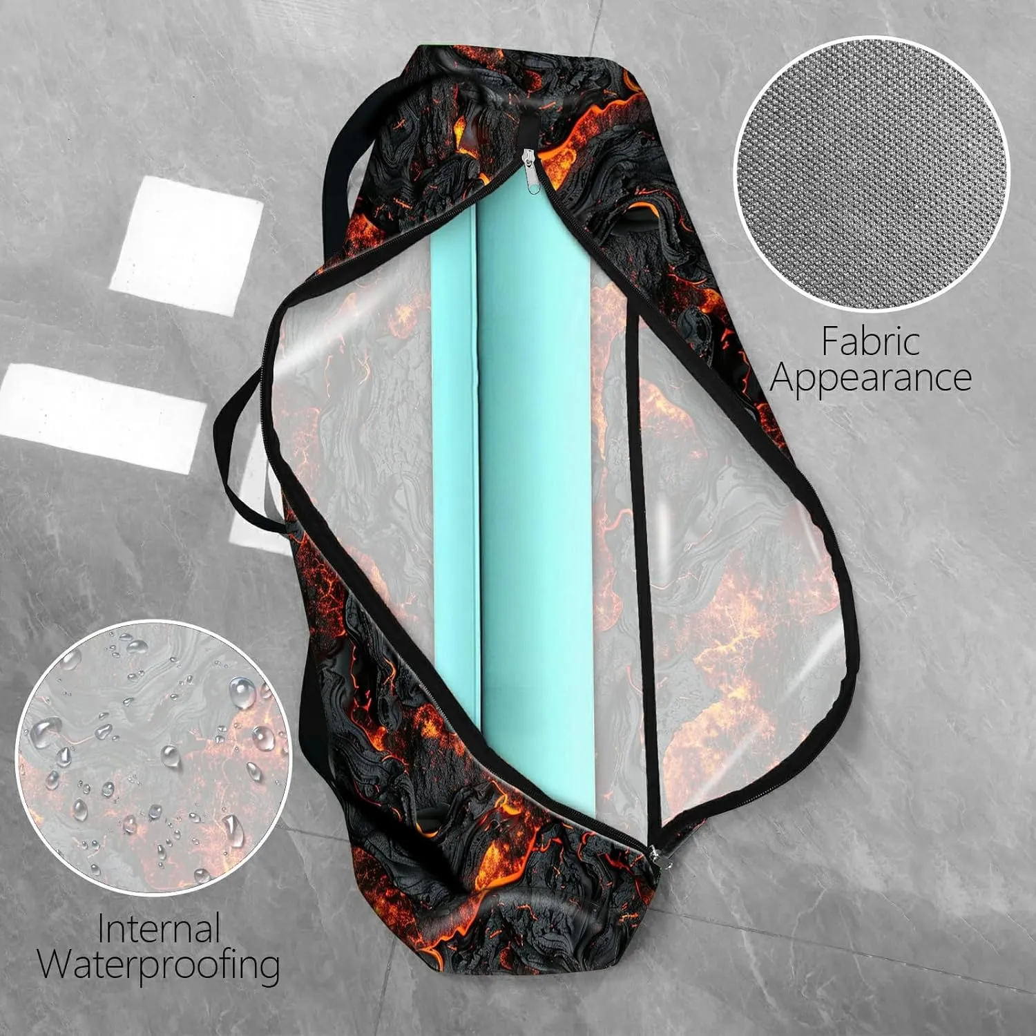 Yoga Mat Bag for Women Men