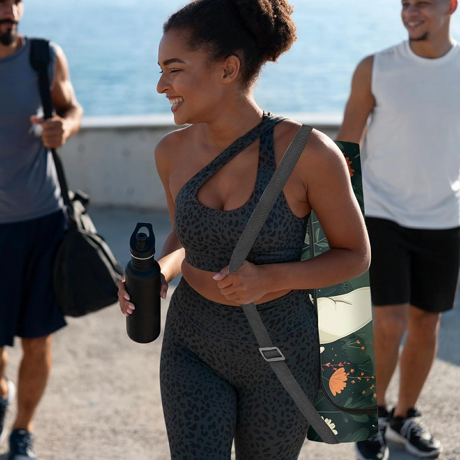 Yoga Mat Bag for Women Men